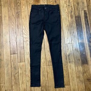 Waimea Black Super Skinny Jeans Pants Womens‎ Size 30x32 High Rise Stretch